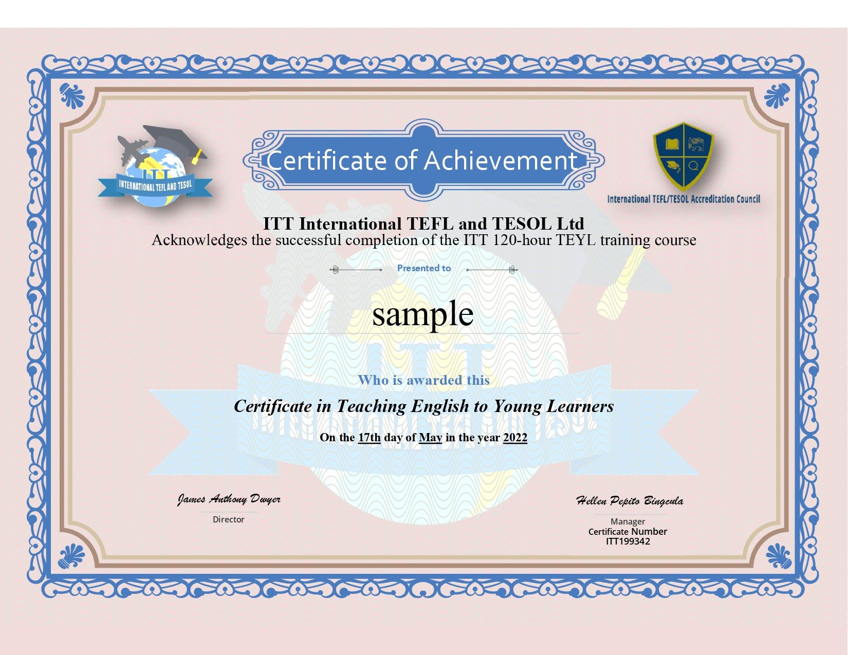 TEYL Certificate International TEFL and TESOL
