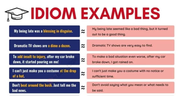 Idioms